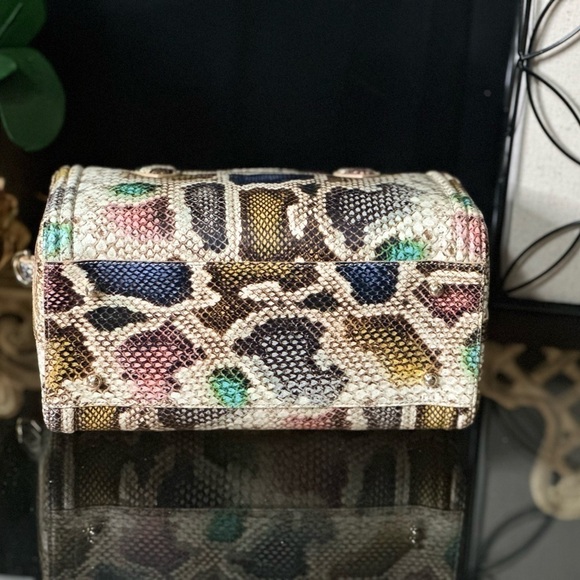 BRAHMIN Multi Caloosa Collection Stacey Top Zip Satchel Bag - Picture 7 of 9